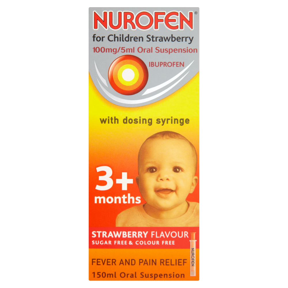Можно ли давать нурофен при прорезывании. Nurofen Strawberry. Нурофен 100 мг/5 мл. Нурофен 150 мл клубника. Нурофен при прорезывании зубов.