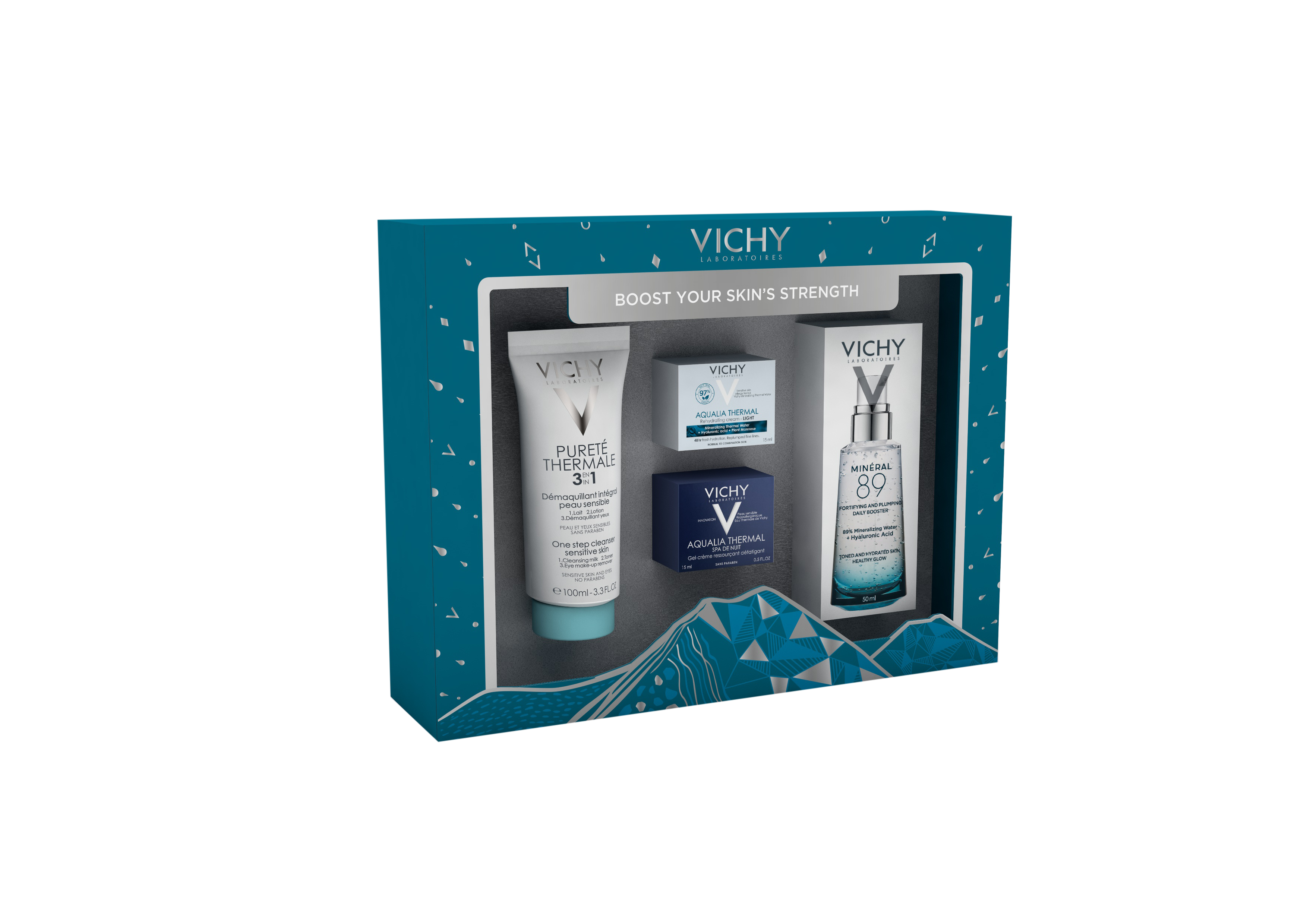 Vichy Boost Your Skin's Strength Gift Set Rose Finlay totalhealth